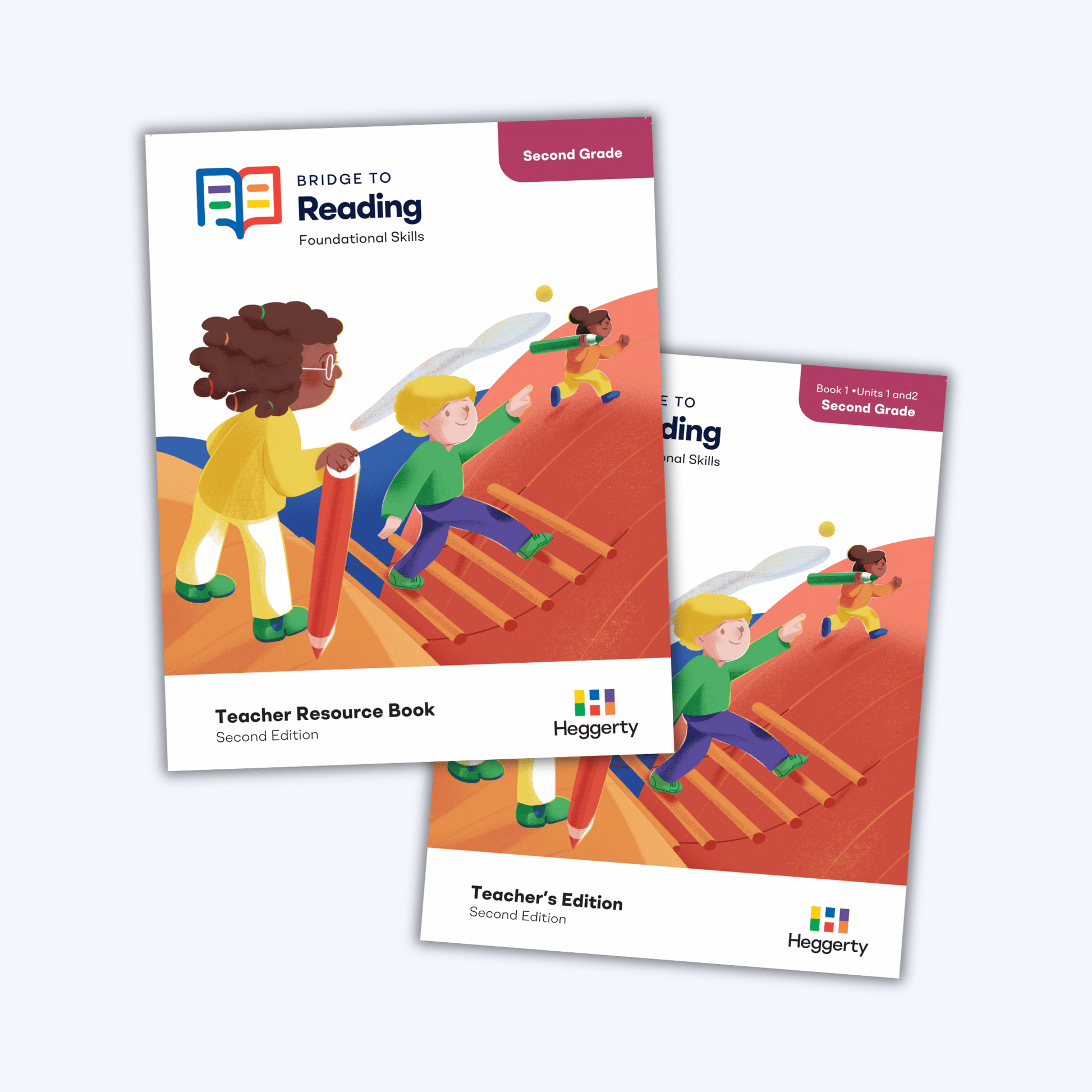 Bridge to Reading Second Grade Teacher Resource Book and Teacher's Edition, Second Edition, Book 1 Units 1 and 2