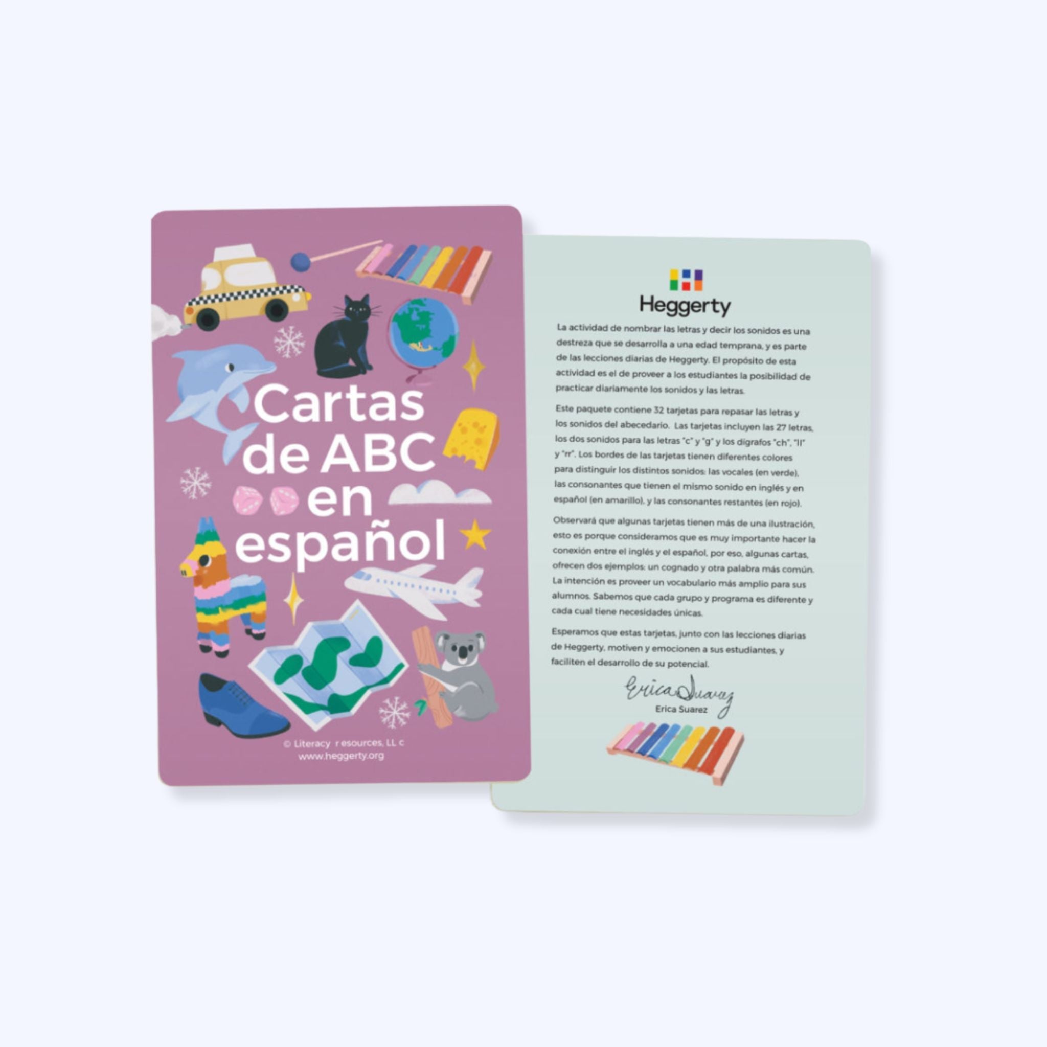 Spanish ABC Letter Cards | Heggerty