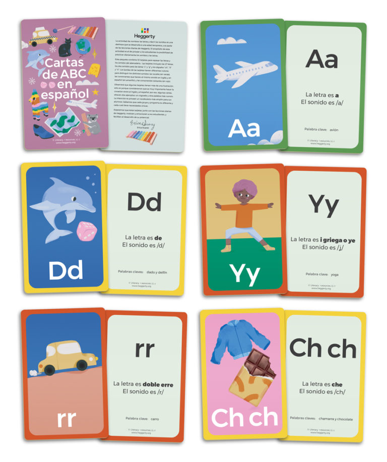 Spanish ABC Letter Cards | Heggerty