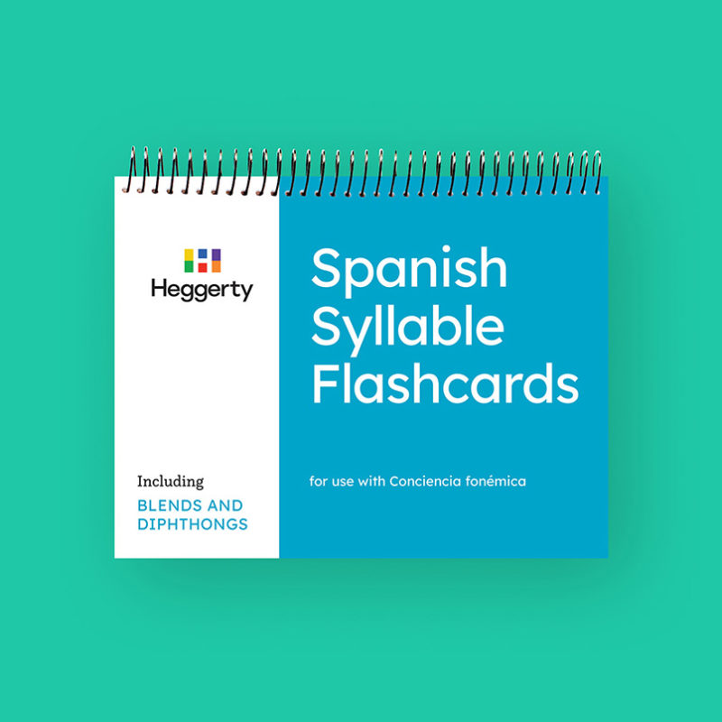 NEW-Spanish Syllable Flashcards