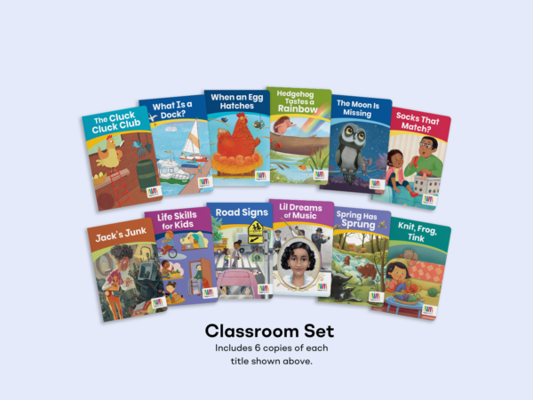 Heggerty Library of Decodable Books – Classroom Set of Grade 1, Series 1