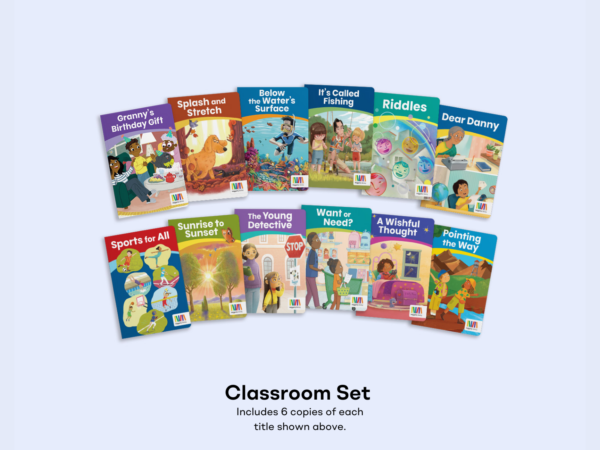 Heggerty Library of Decodable Books – Classroom Set of Second Grade , Series 1