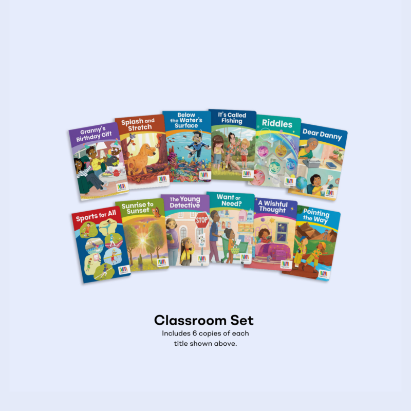 Heggerty Library of Decodable Books – Classroom Set of Second Grade , Series 1