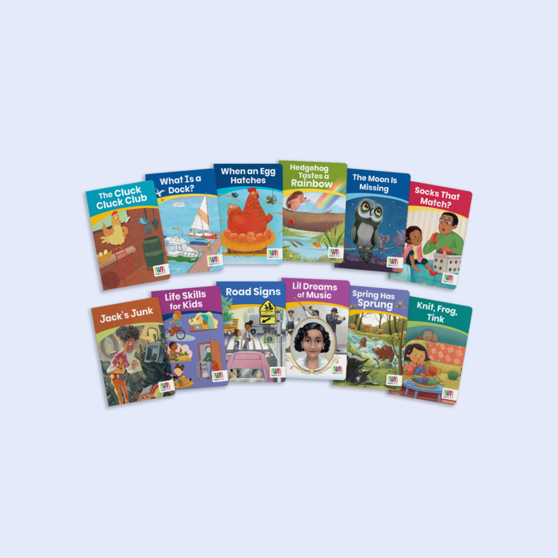 Heggerty Library of Decodable Books, Grade 1, Series 1