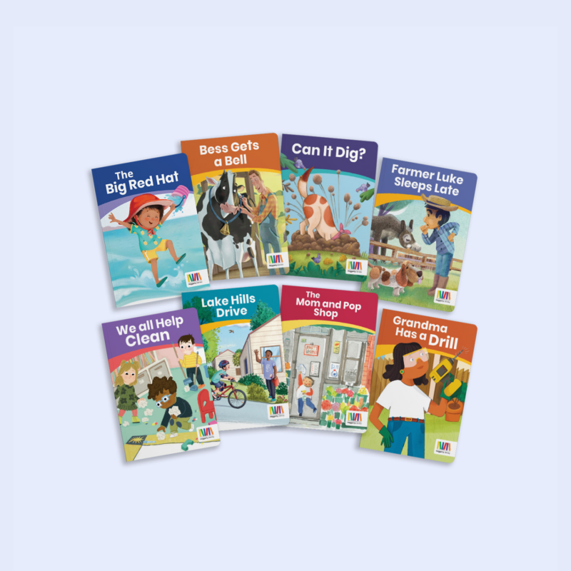 Heggerty Library of Decodable Books, Kindergarten, Series 1