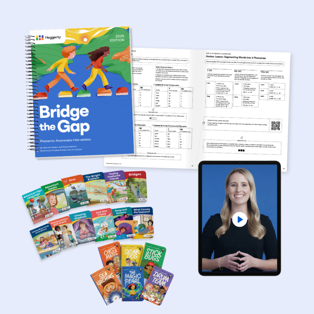 Bridge The Gap: Intervention Complete Bundle 2025 | Heggerty